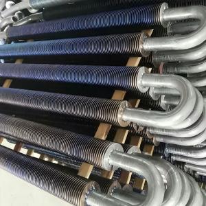 Carbon steel finned serpentine tube