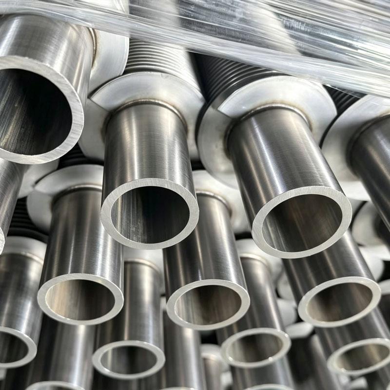 Laser welded finned tube (carbon steel pipe with stainless steel strip)