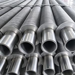 Laser welded finned tube (stainless steel pipe with stainless steel strip)