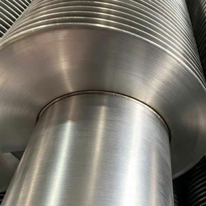 Laser welded finned tube (stainless steel pipe with stainless steel strip)