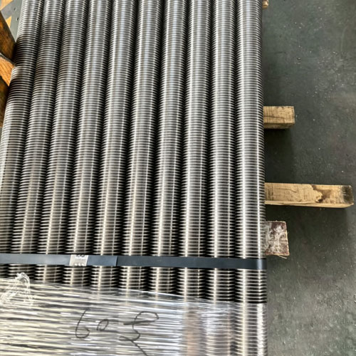 Laser welded finned tube (stainless steel pipe with stainless steel strip)