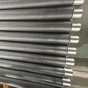 Laser welded finned tube (stainless steel pipe with stainless steel strip)