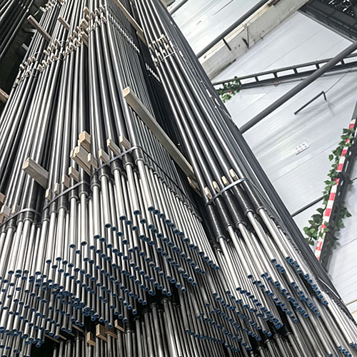 Laser welded finned tube (stainless steel pipe with carbon steel strip)