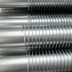 High-frequency welded stainless steel aluminum composite finned tube